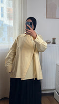 Chemise Oversize Cache-Cœur