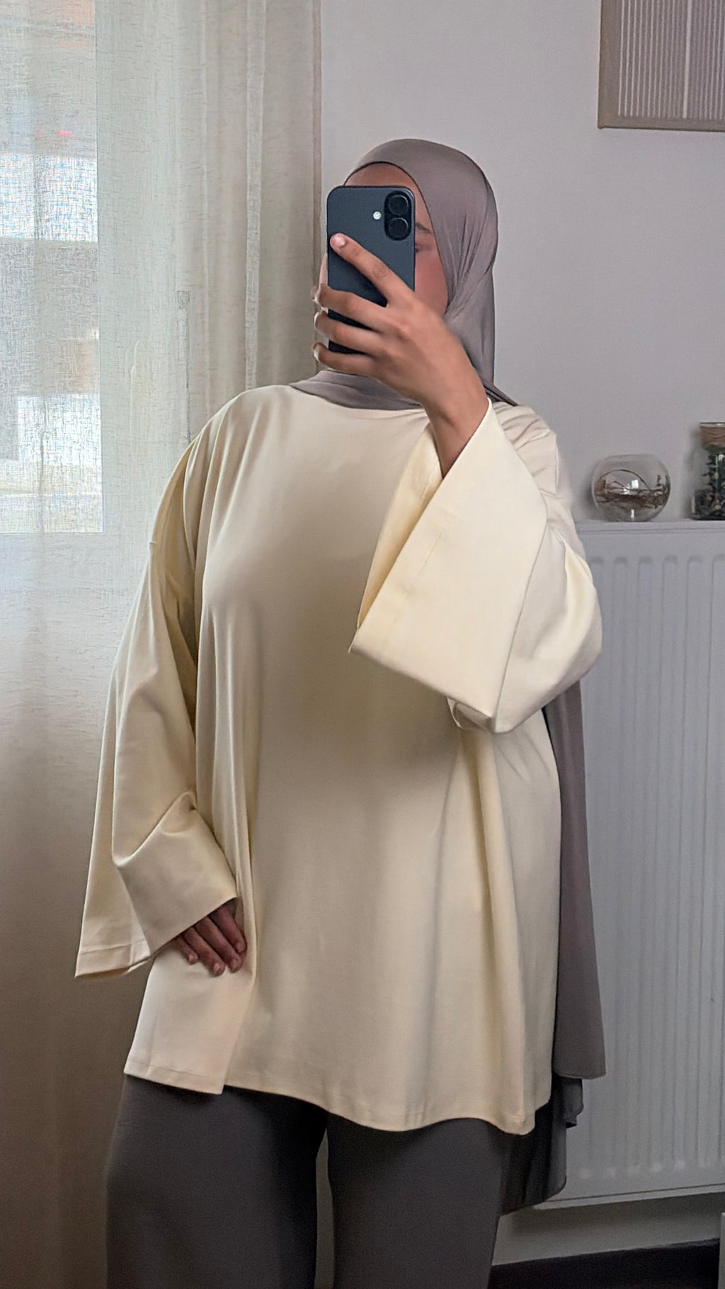 T-shirt Oversize Femme en Coton