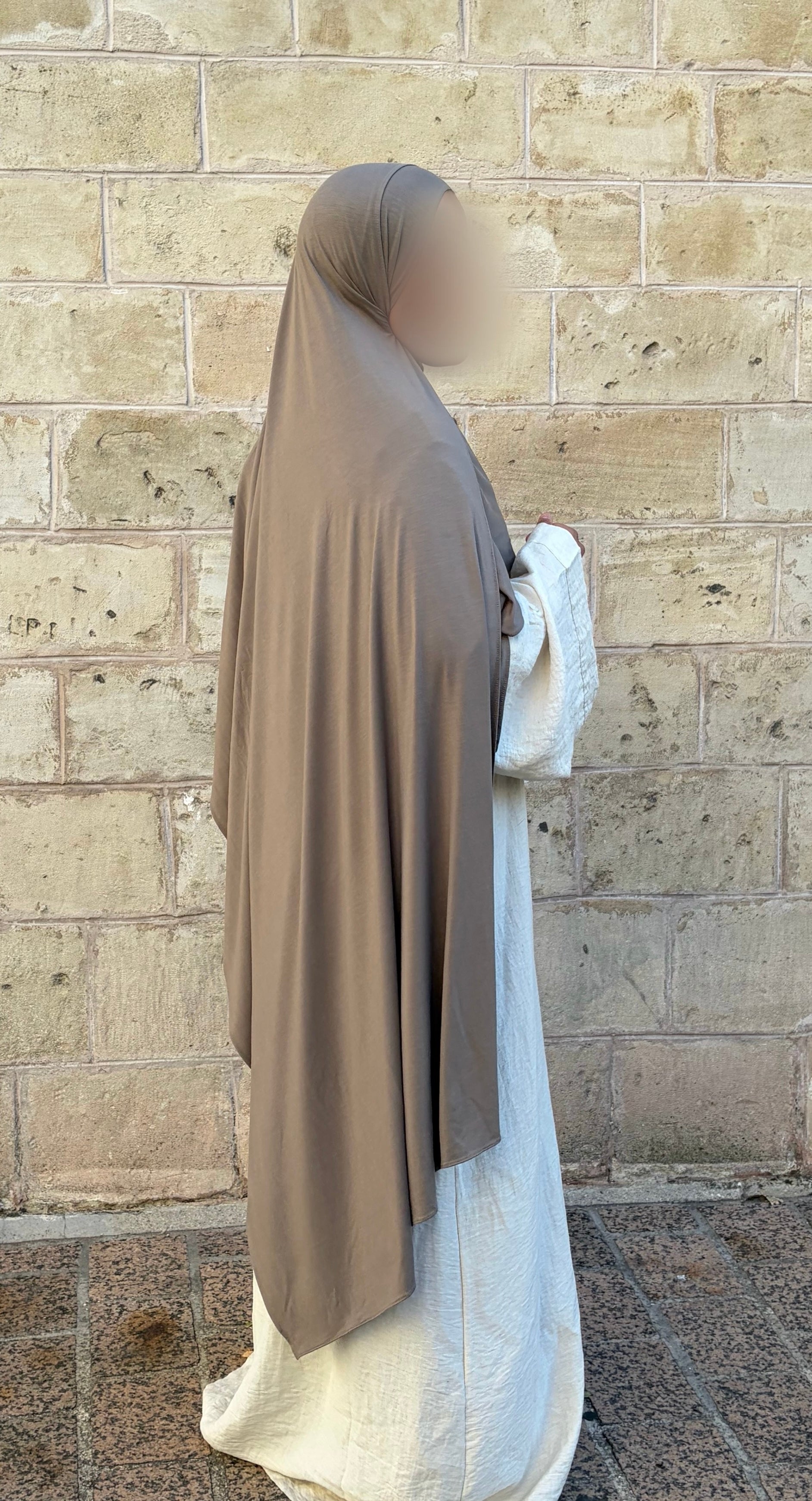 Robe Longue d'Été Fluide – Manches Ajustables, Coupe Modest