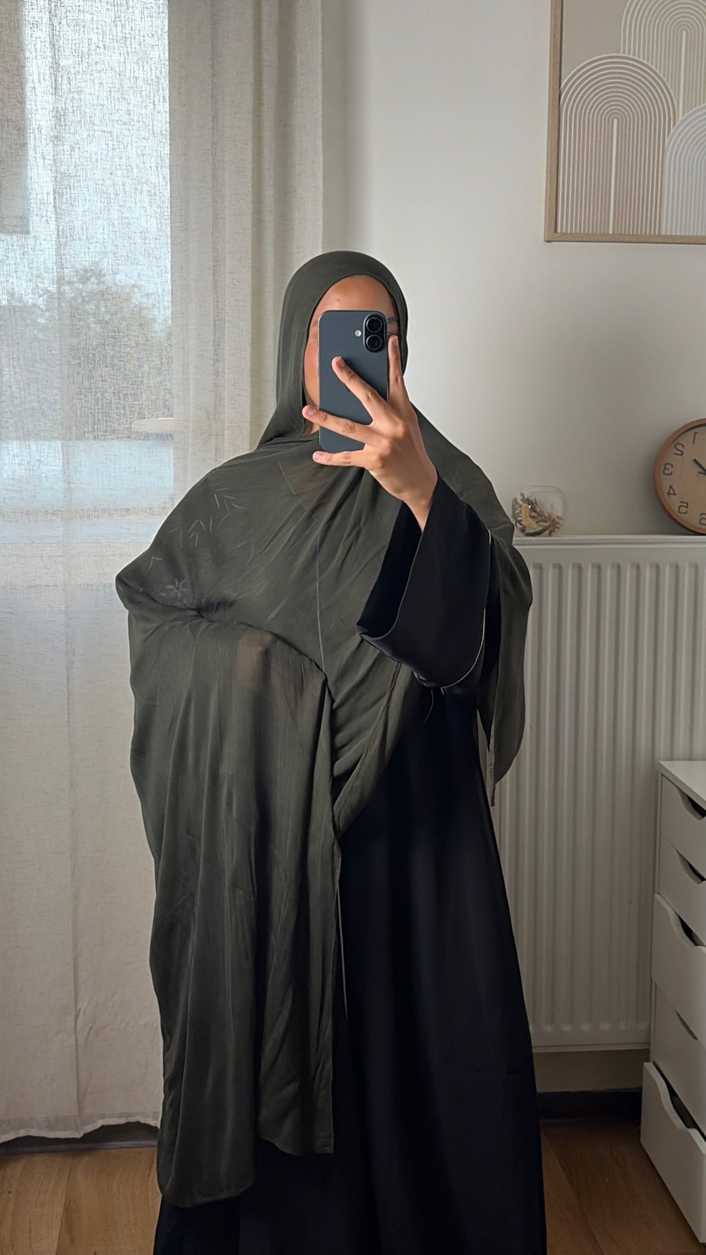 Hijab Modal Coton – Voile Léger Doux & Respirant