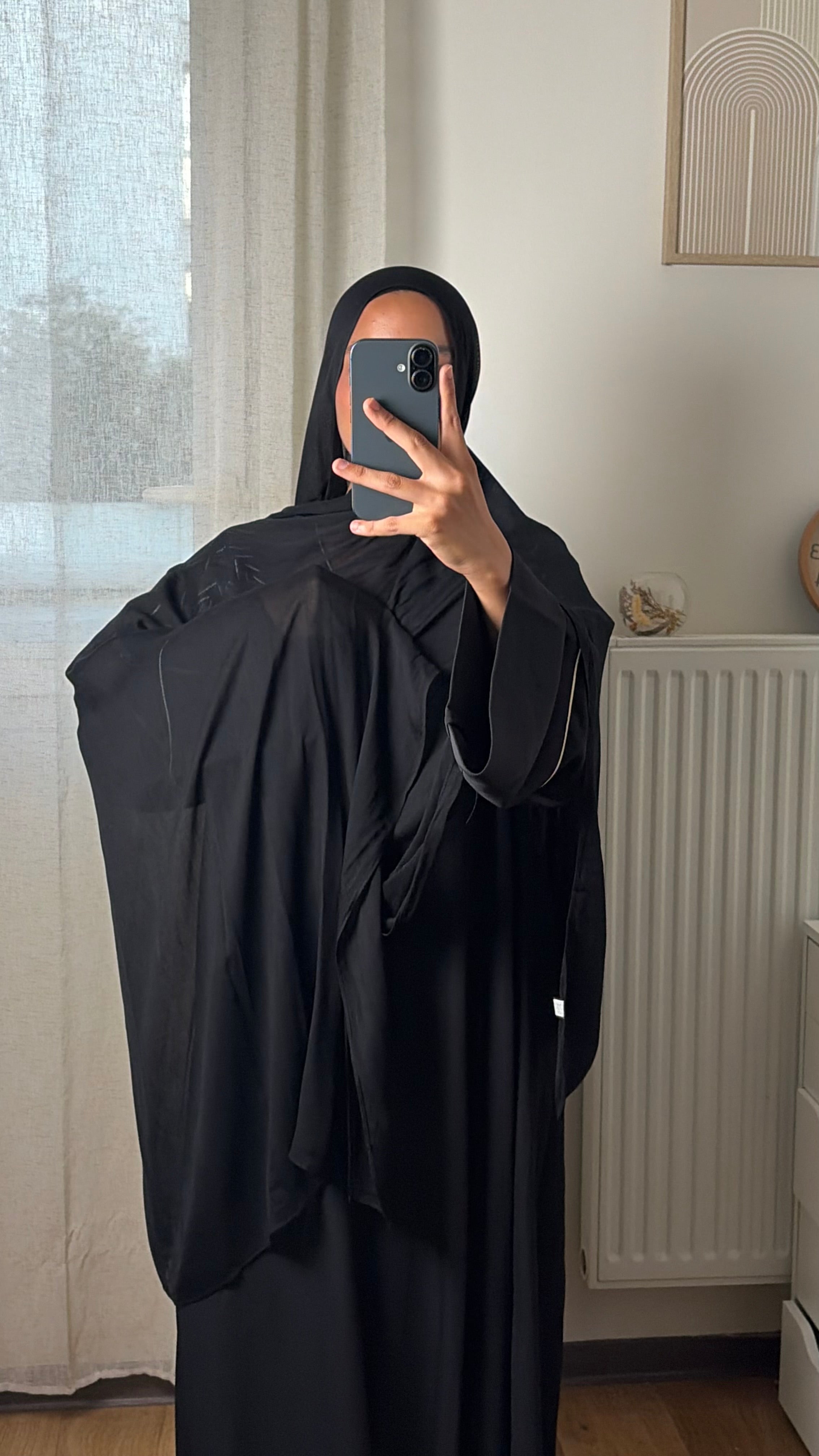 Hijab Modal Coton – Voile Léger Doux & Respirant