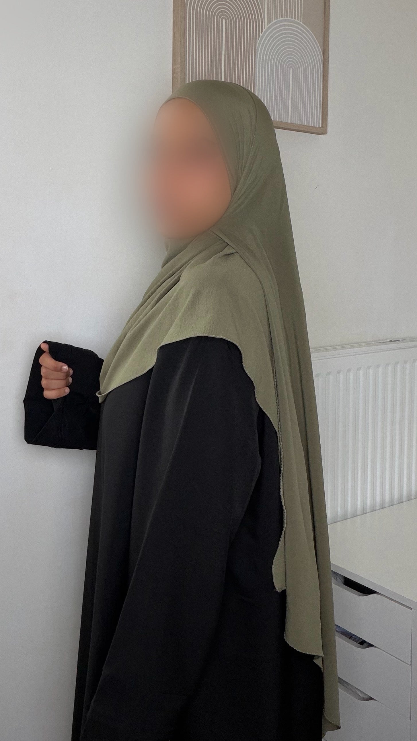 Hijab Jersey Airsoft – Léger Fluide & Extensible Respirant
