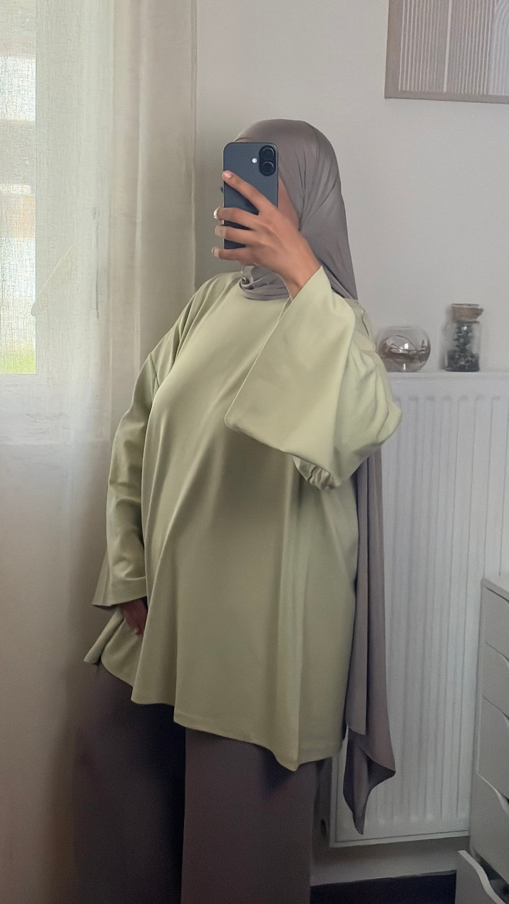 T-shirt Oversize Femme en Coton