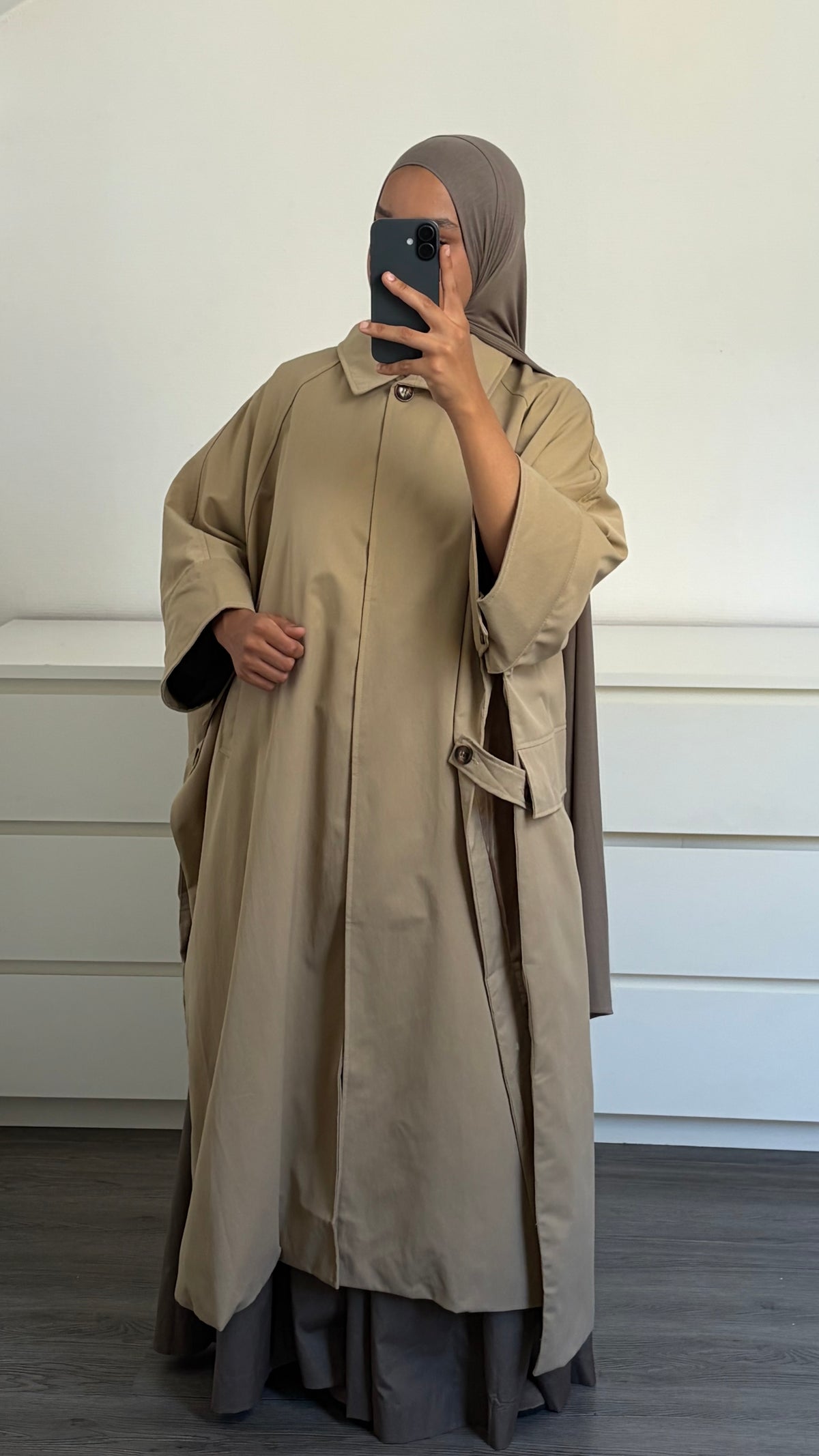 Veste Cape Longue