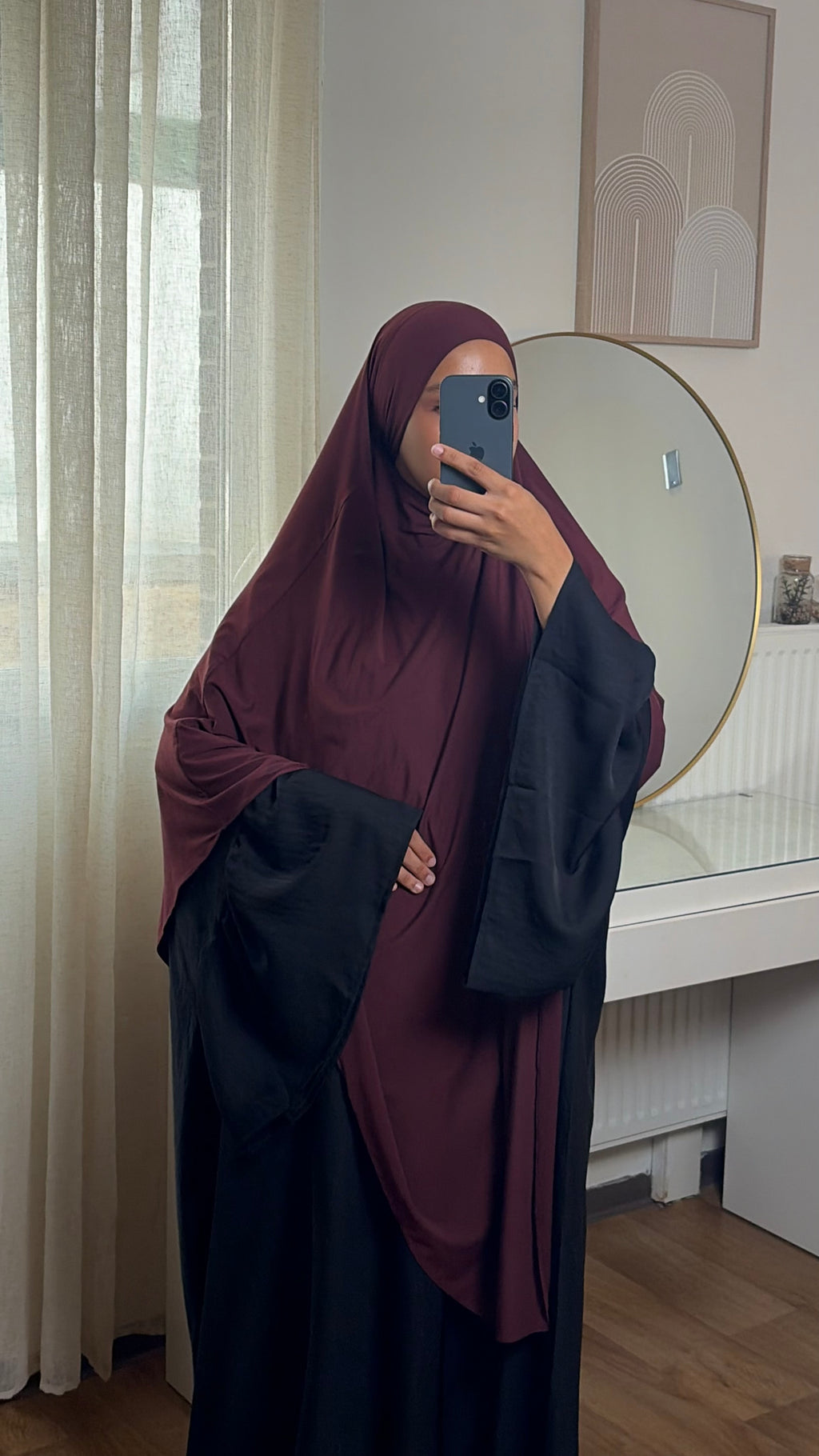 Khimar Long en Bambou