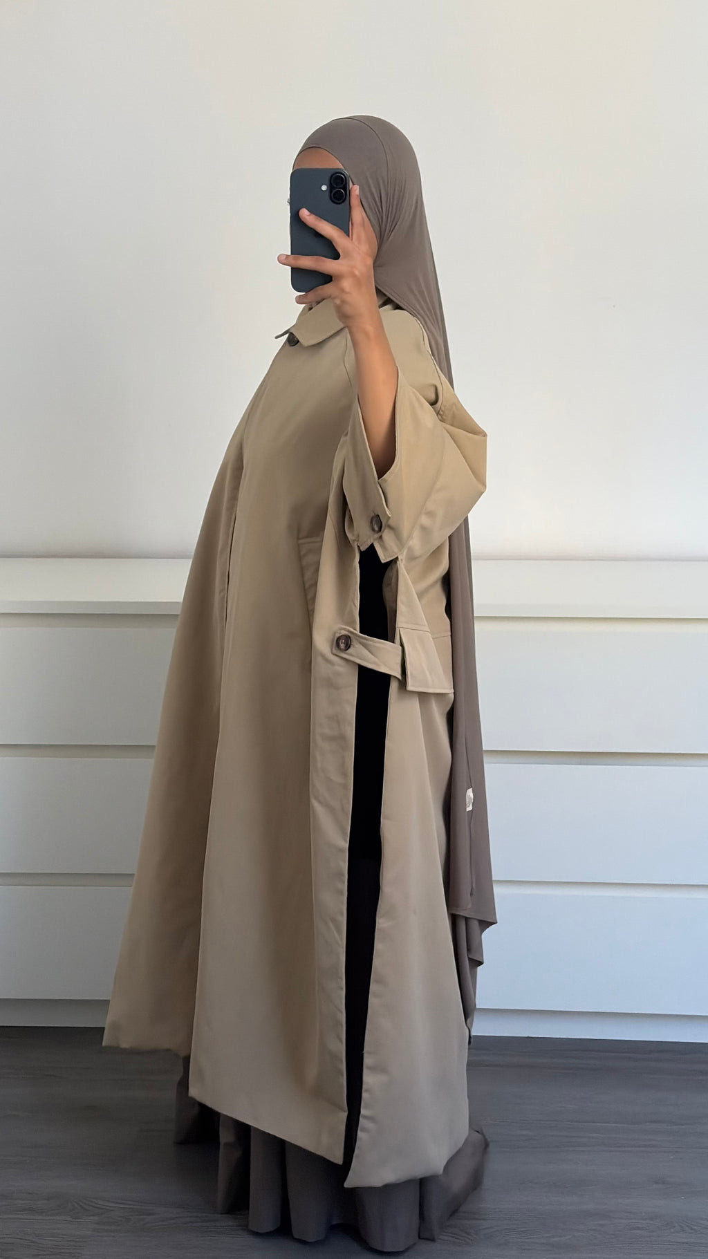 Veste Cape Longue