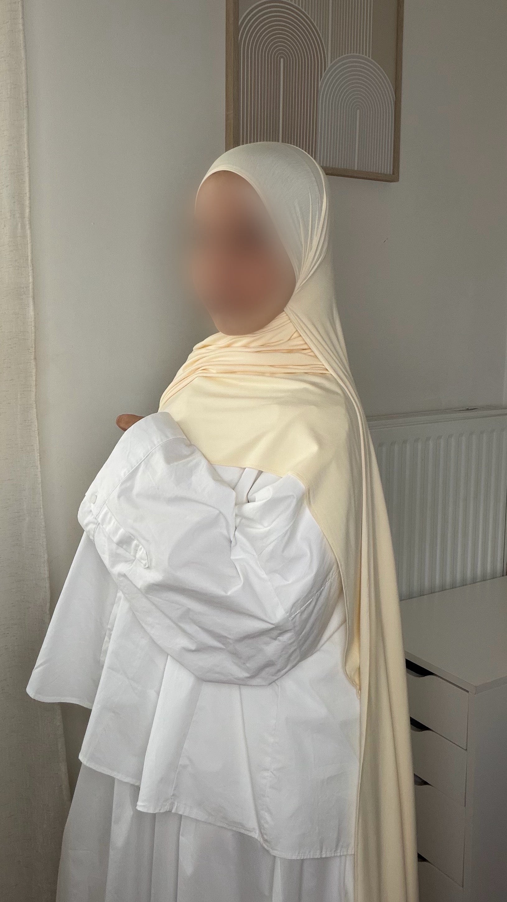 Hijab Jersey Bambou – Doux, Respirant & Thermorégulant