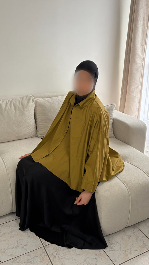 Chemise Mi-Longue Manches Ballon