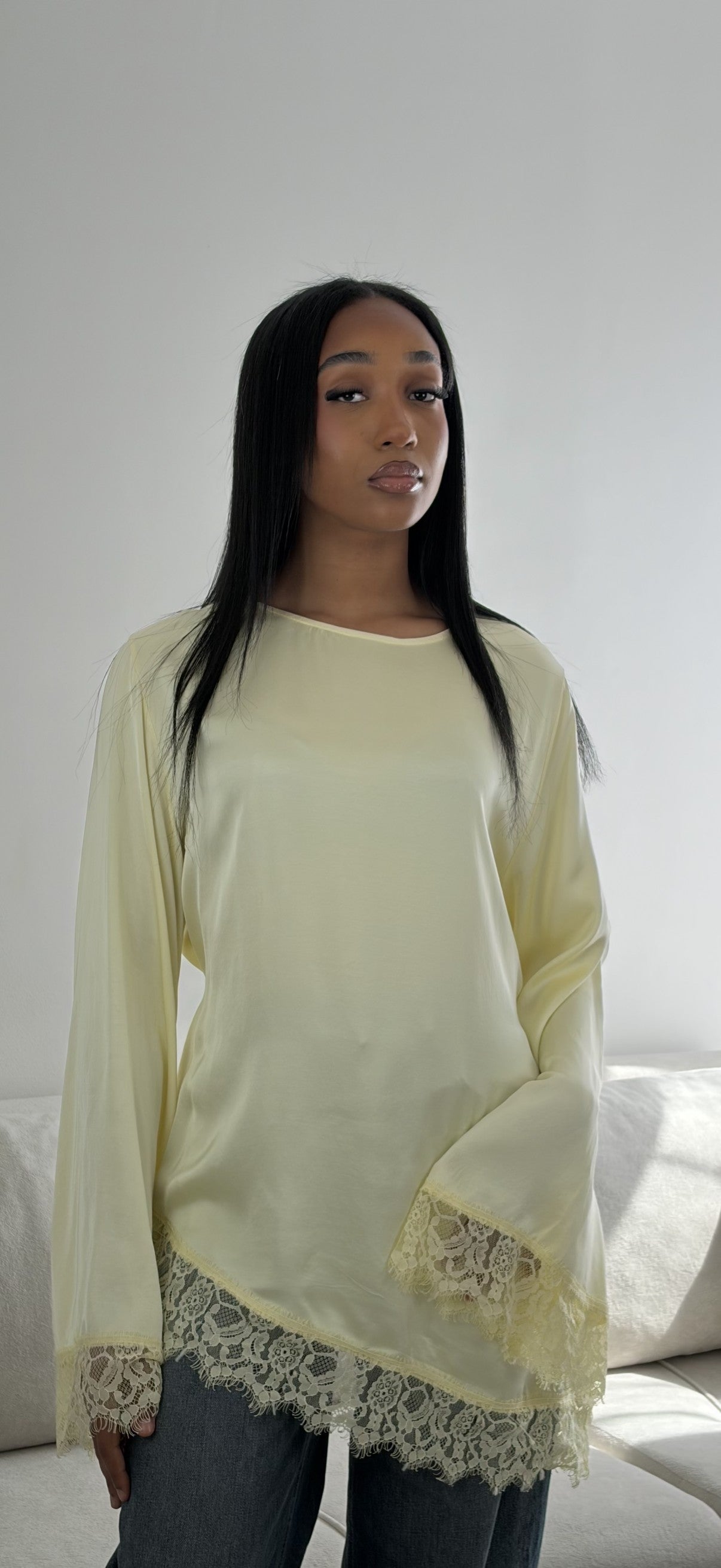 Tunique Dentelle Évasée