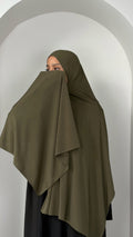 Hijab jersey premium opaque voile doux extensible - Yuméa