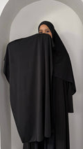 Hijab jersey satiné premium opaque effet brillant - Yuméa